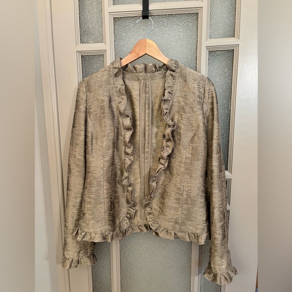 Vintage Armani Linen and Silk skirt & jacket set - Picture 3 of 4